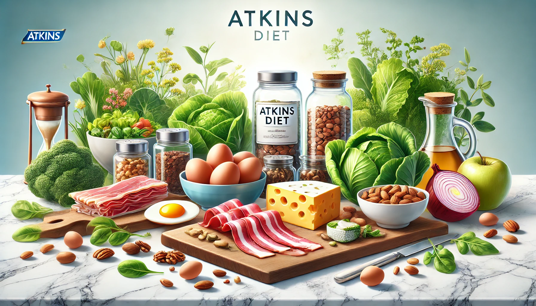Ernährungsarten: die Atkins-Diät