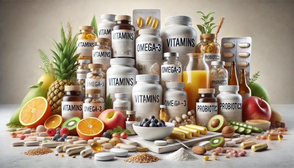 Gesundheit - Nahrungsergänzungsmittel - Überblick